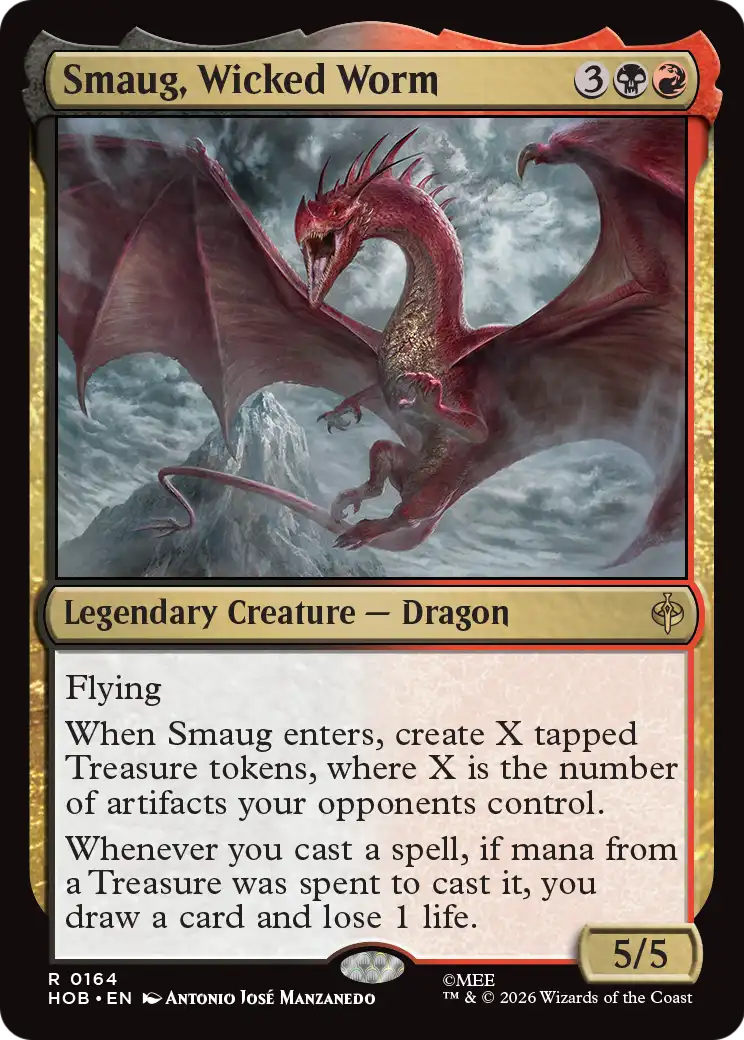 Smaug, Wicked Worm [The Hobbit] | Chromatic Games