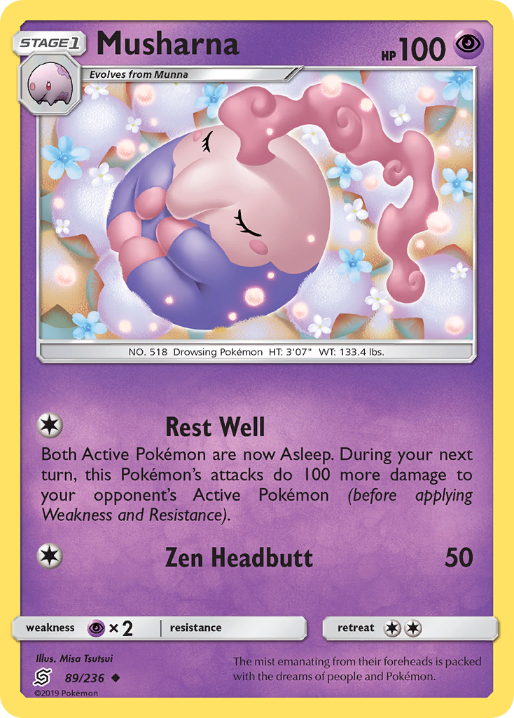 Musharna (89/236) [Sun & Moon: Unified Minds] | Chromatic Games
