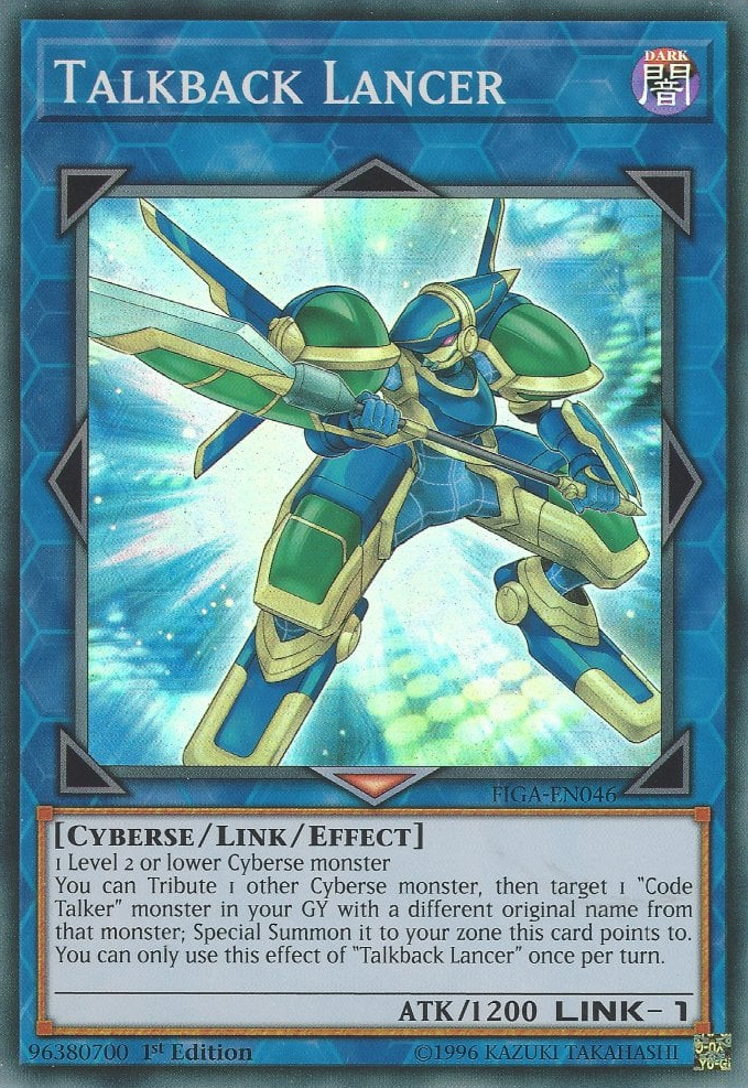 Talkback Lancer [FIGA-EN046] Super Rare | Chromatic Games