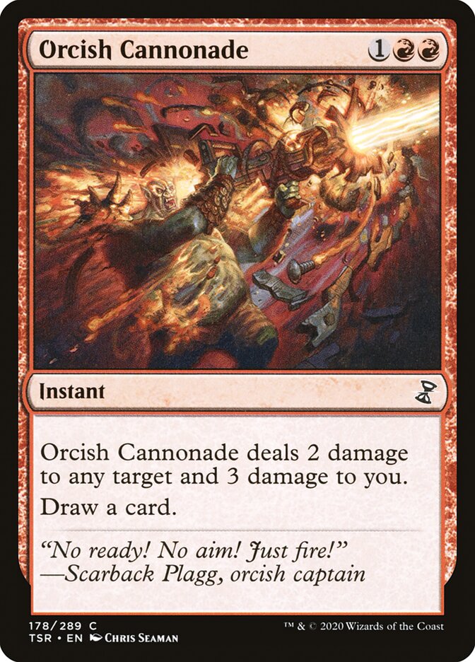 Orcish Cannonade 178/289 (Time Spiral: Remastered)  | Chromatic Games