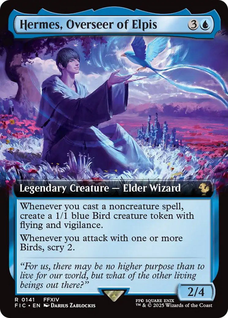Hermes, Overseer of Elpis (Extended Art) [FINAL FANTASY Commander] | Chromatic Games