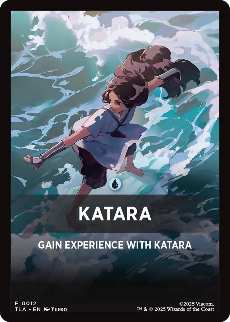 Katara Theme Card [Avatar: The Last Airbender Tokens] | Chromatic Games