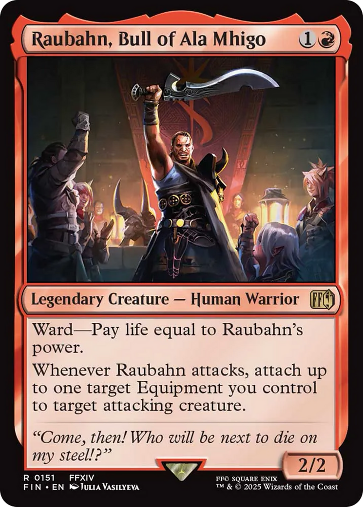 Raubahn, Bull of Ala Mhigo [FINAL FANTASY] | Chromatic Games