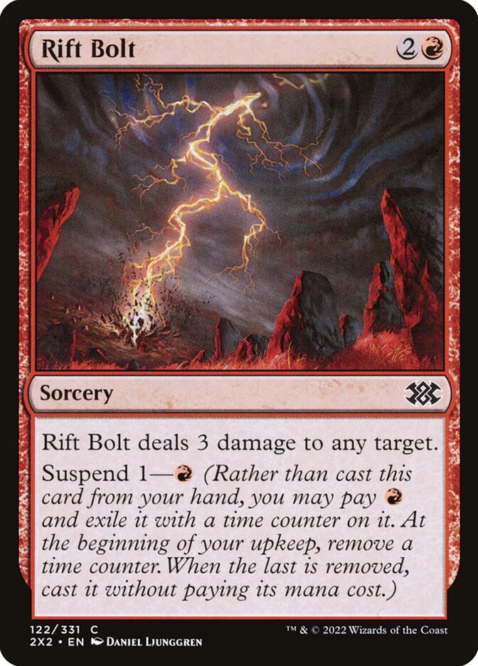 Rift Bolt 122/331 (Double Masters 2022)  - Foil | Chromatic Games