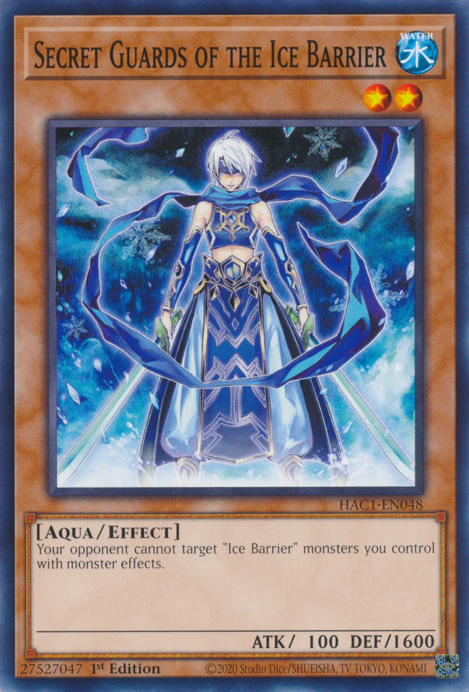 Secret Guards of the Ice Barrier [HAC1-EN048] Common | Chromatic Games