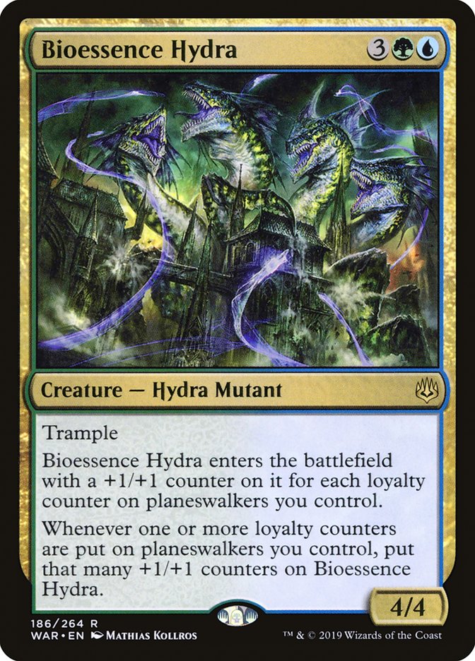 Bioessence Hydra 186/264 (War of the Spark)  | Chromatic Games