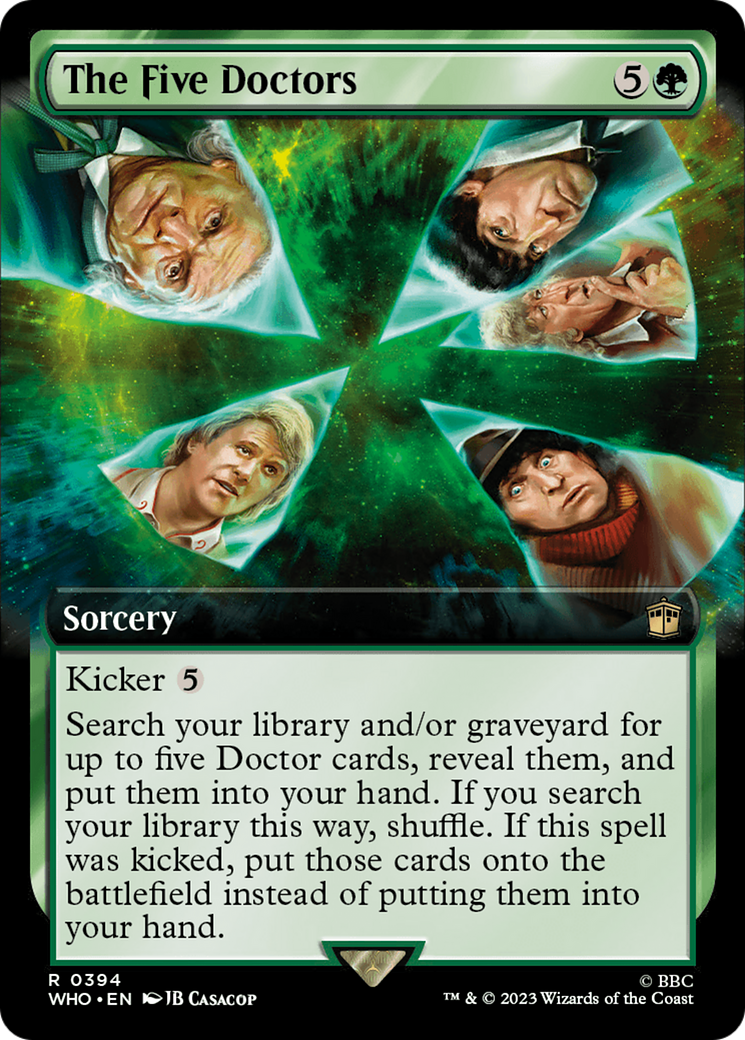 The Five Doctors (Extended Art) [Doctor Who] | Chromatic Games