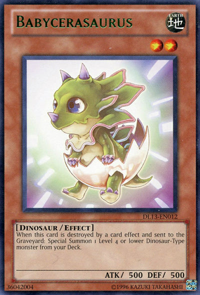 Babycerasaurus (Green) [DL13-EN012] Rare | Chromatic Games