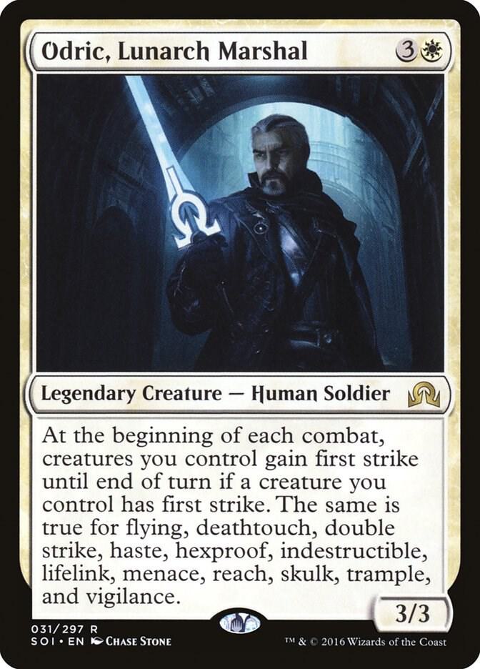 Odric Lunarch Marshal 31/297 (Shadows over Innistrad)  | Chromatic Games