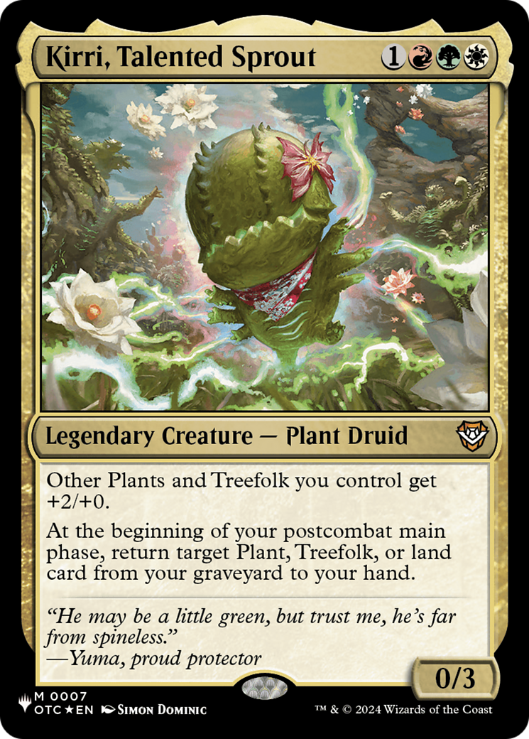 Kirri, Talented Sprout (OTC) [The List] | Chromatic Games