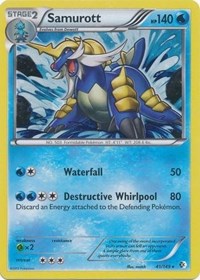 Samurott (41/149) (Cosmos Holo) (Blister Exclusive) [Black & White: Boundaries Crossed] | Chromatic Games