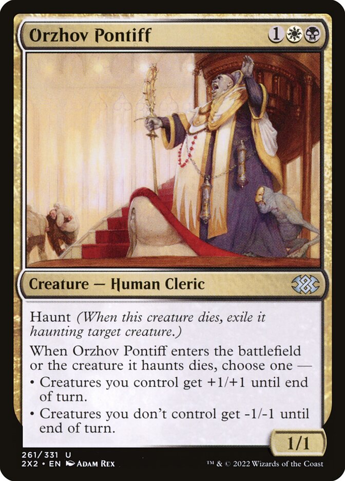 Orzhov Pontiff 261/331 (Double Masters 2022)  | Chromatic Games