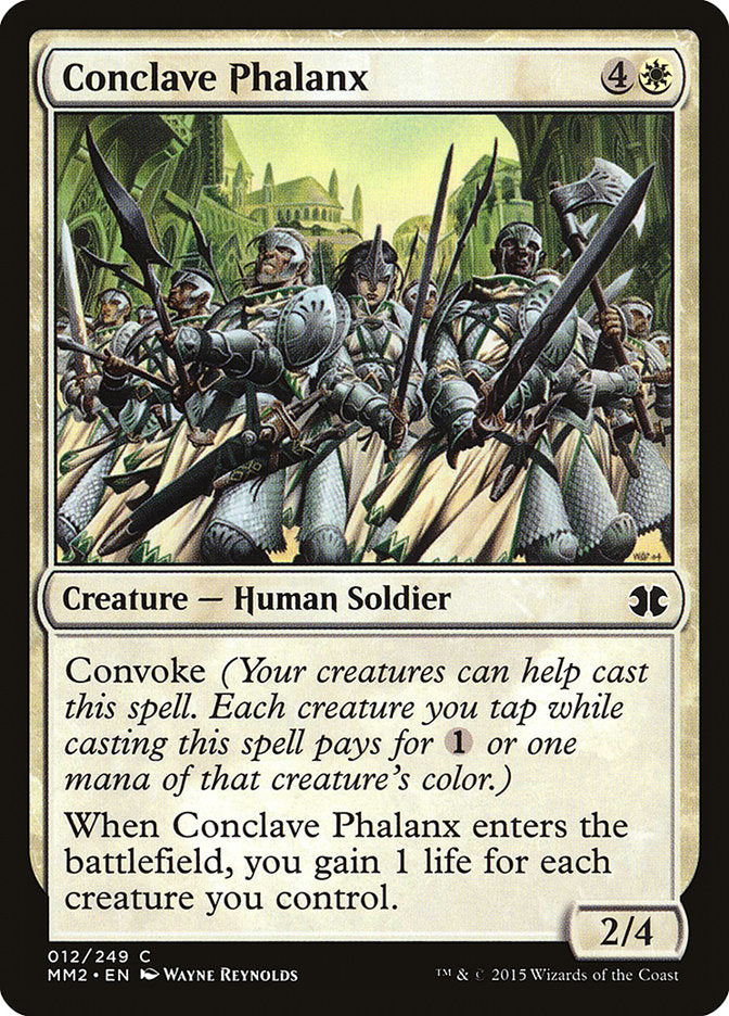 Conclave Phalanx 12/249 (Modern Masters 2015)  | Chromatic Games