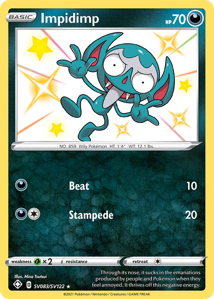 Impidimp (SV083/SV122) [Sword & Shield: Shining Fates] | Chromatic Games