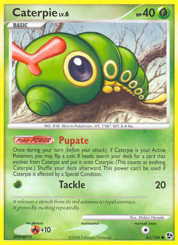 Caterpie (63/106) [Diamond & Pearl: Great Encounters] | Chromatic Games