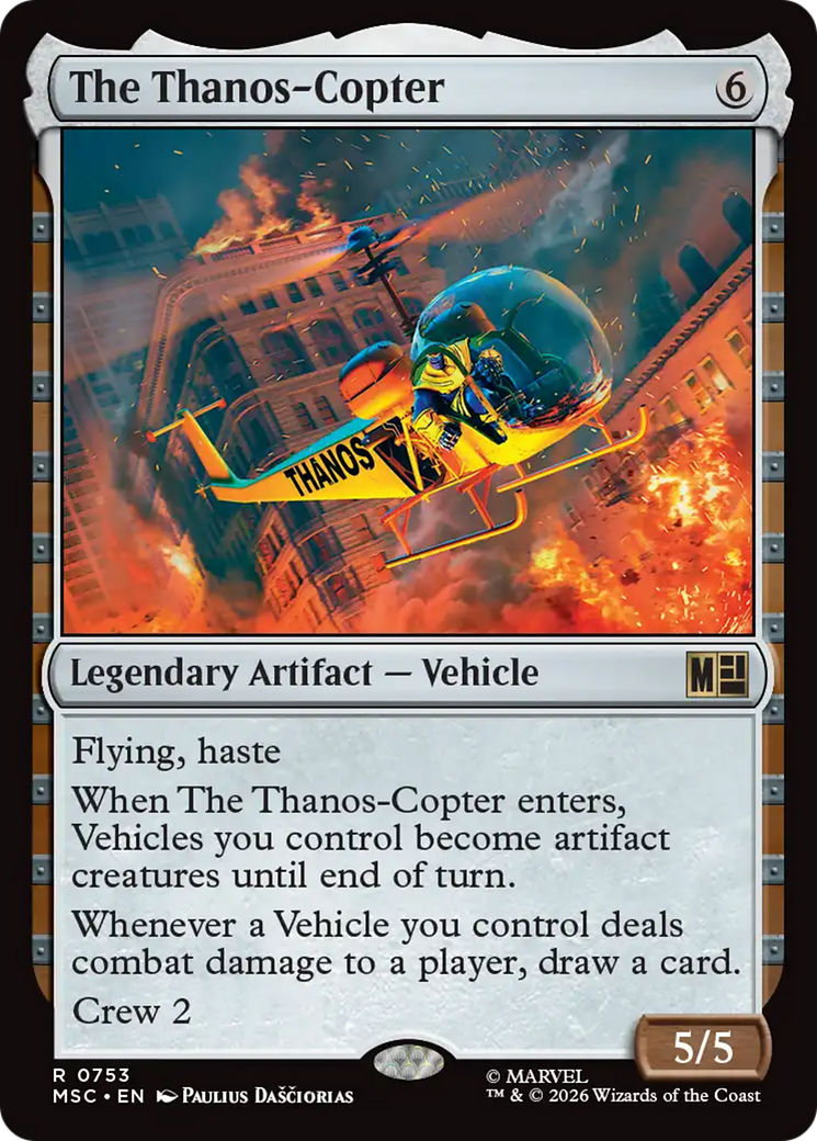 The Thanos-Copter [Marvel Super Heroes Commander] | Chromatic Games