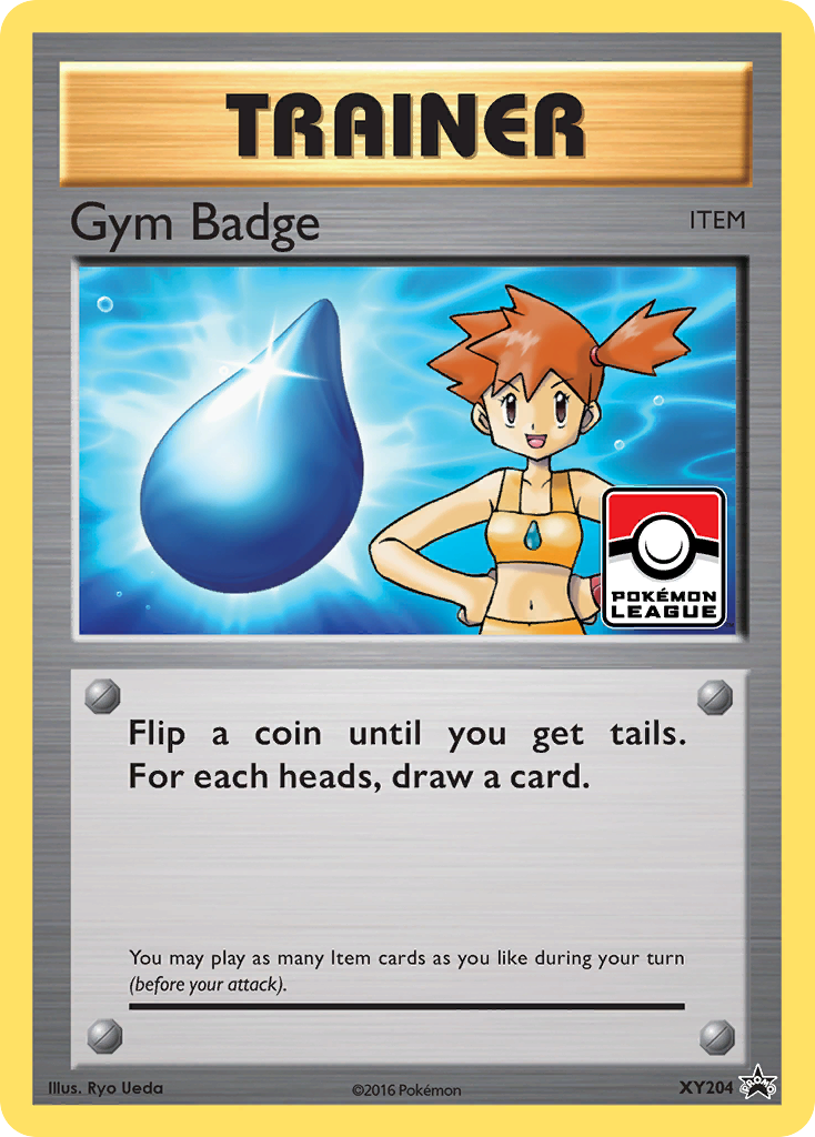 Gym Badge (XY204) (Misty) [XY: Black Star Promos] | Chromatic Games