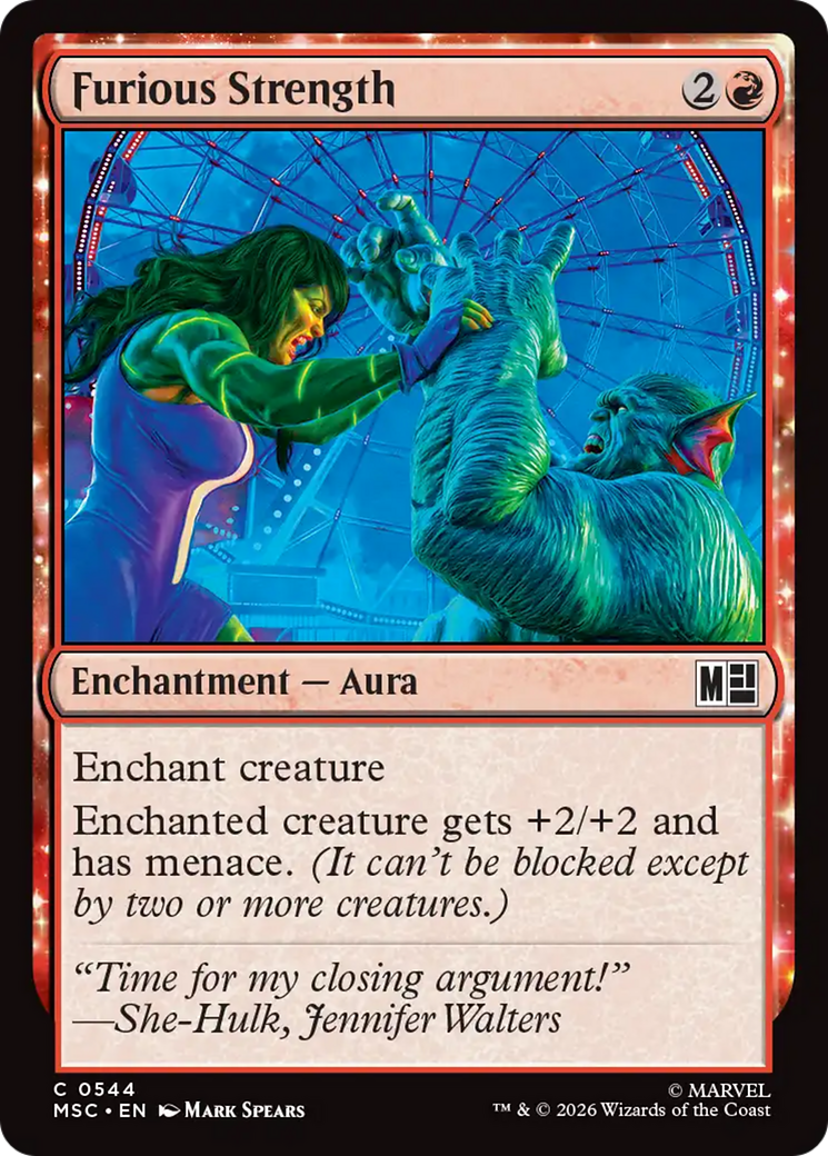 Furious Strength [Marvel Super Heroes Commander] | Chromatic Games