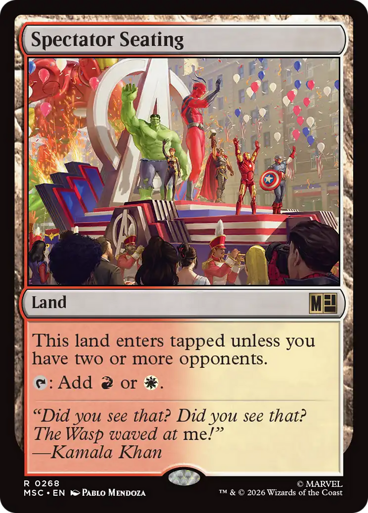Spectator Seating [Marvel Super Heroes Commander] | Chromatic Games