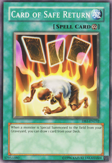 Card of Safe Return [DB1-EN232] Common | Chromatic Games