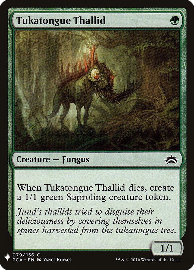 Tukatongue Thallid [Mystery Booster] | Chromatic Games