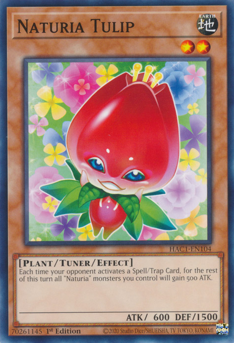 Naturia Tulip [HAC1-EN104] Common | Chromatic Games