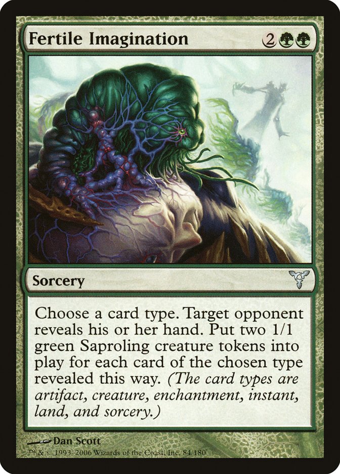 Fertile Imagination 84/180 (Dissension)  - Foil | Chromatic Games