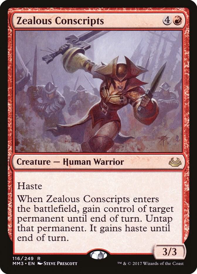Zealous Conscripts 116/249 (Modern Masters 2017)  | Chromatic Games