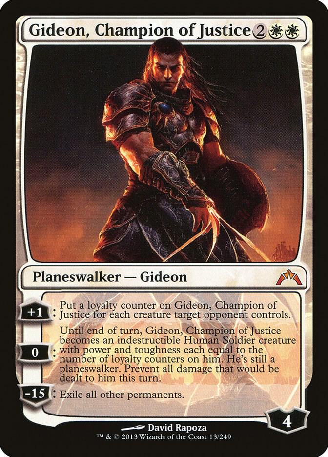 Gideon, Champion of Justice 13/249 (Gatecrash)  | Chromatic Games