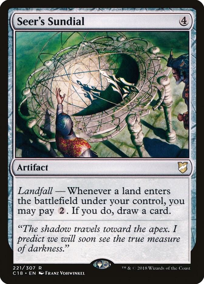 Seer's Sundial 221/307 (Commander 2018)  | Chromatic Games
