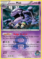 Team Aqua's Muk (8/34) [XY: Double Crisis] | Chromatic Games