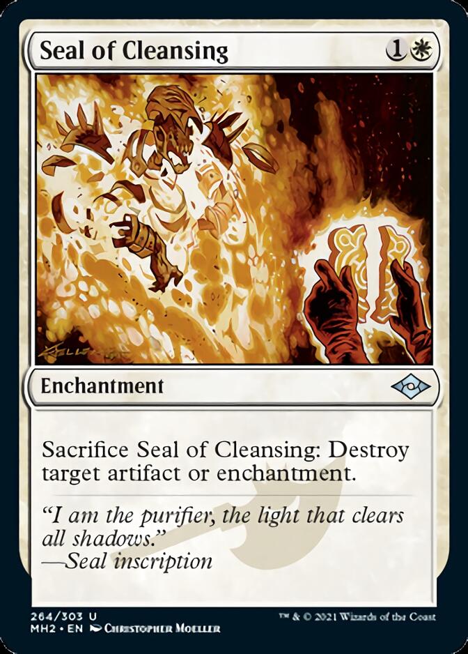 Seal of Cleansing (Foil Etched) [Modern Horizons 2] | Chromatic Games
