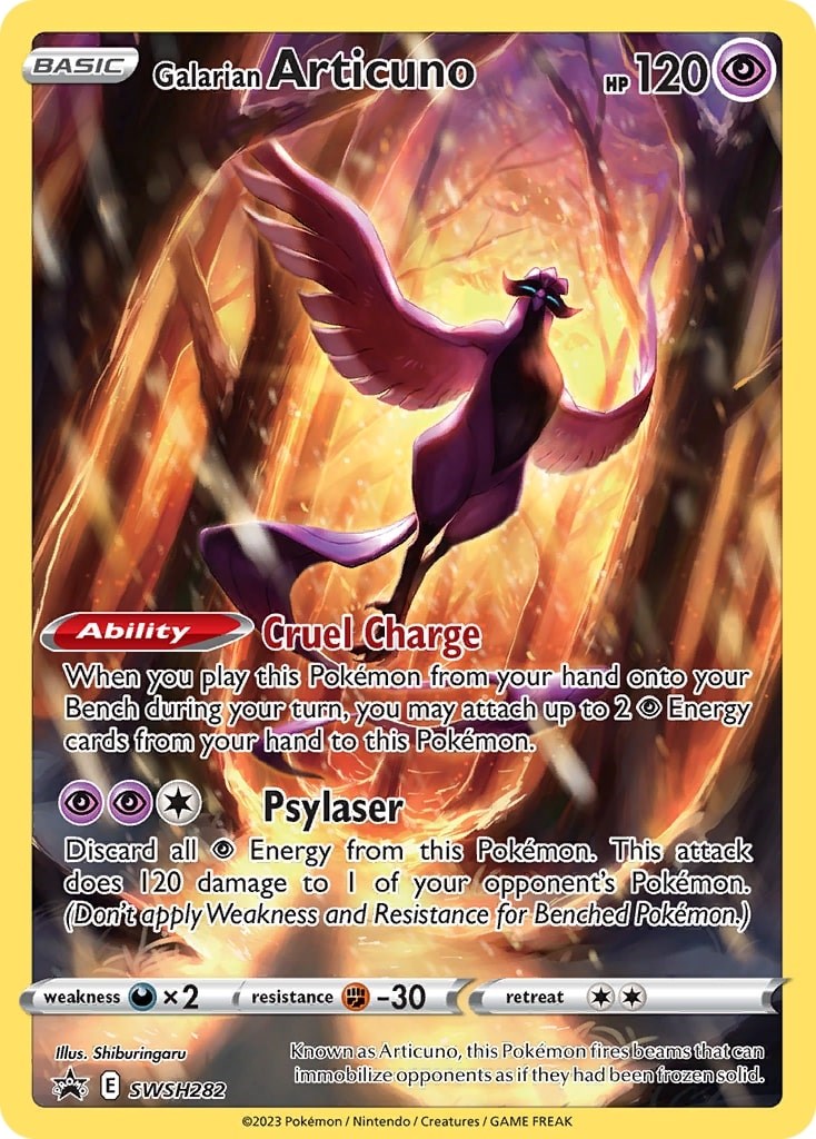 Galarian Articuno (SWSH282) [Sword & Shield: Black Star Promos] | Chromatic Games