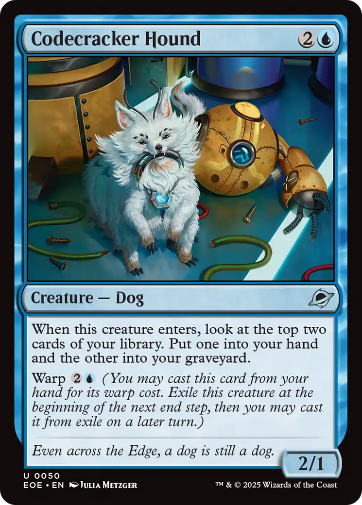 Codecracker Hound [Edge of Eternities] | Chromatic Games