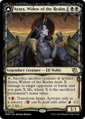 Ayara, Widow of the Realm // Ayara, Furnace Queen (Showcase Planar Booster Fun) [March of the Machine] | Chromatic Games