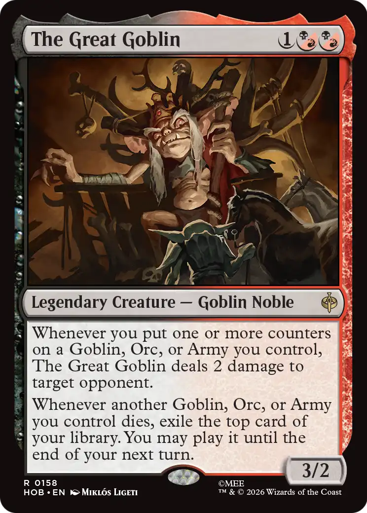 The Great Goblin [The Hobbit] | Chromatic Games