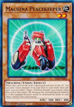 Machina Peacekeeper [SR10-EN006] Common | Chromatic Games