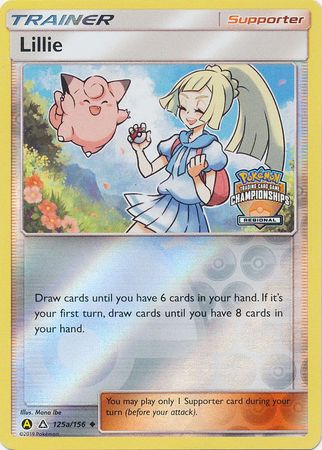 Lillie (125a/156) (Regional Promo) [Sun & Moon: Ultra Prism] | Chromatic Games