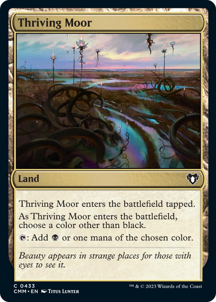 Thriving Moor [Commander Masters] | Chromatic Games