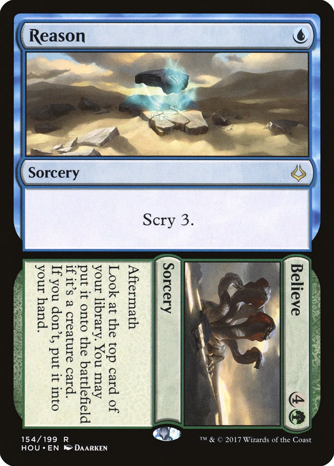Reason // Believe 154/199 (Hour of Devastation)  | Chromatic Games