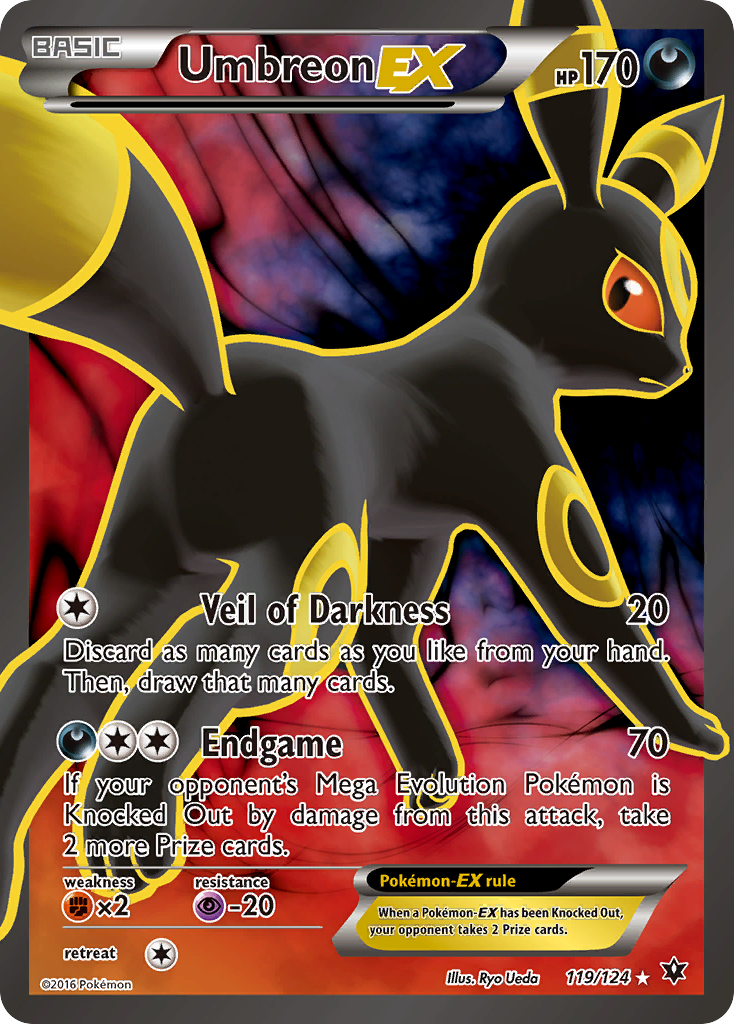 Umbreon EX (119/124) [XY: Fates Collide] | Chromatic Games