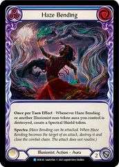 Haze Bending (Blue) [EVR141] (Everfest)  1st Edition Rainbow Foil | Chromatic Games