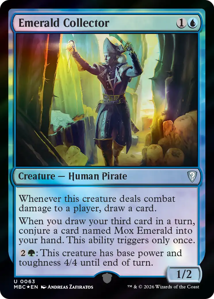 Emerald Collector [Mystery Booster: Commander Edition] | Chromatic Games