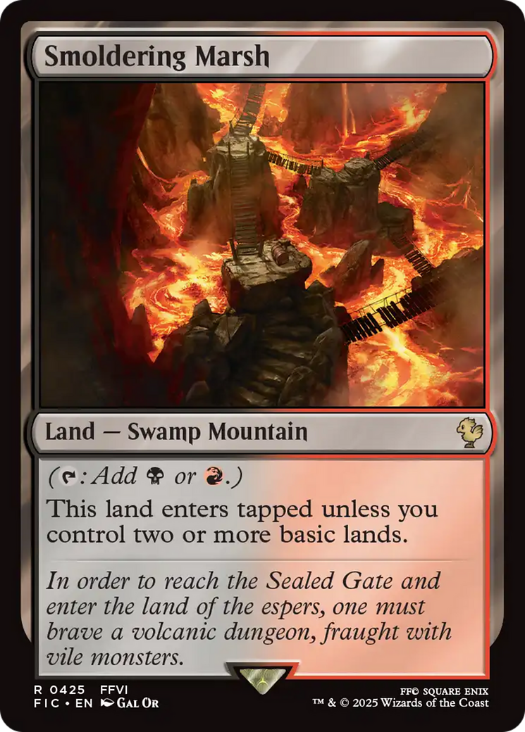 Smoldering Marsh [FINAL FANTASY Commander] | Chromatic Games