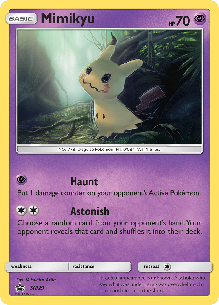 Mimikyu (SM29) [Sun & Moon: Black Star Promos] | Chromatic Games