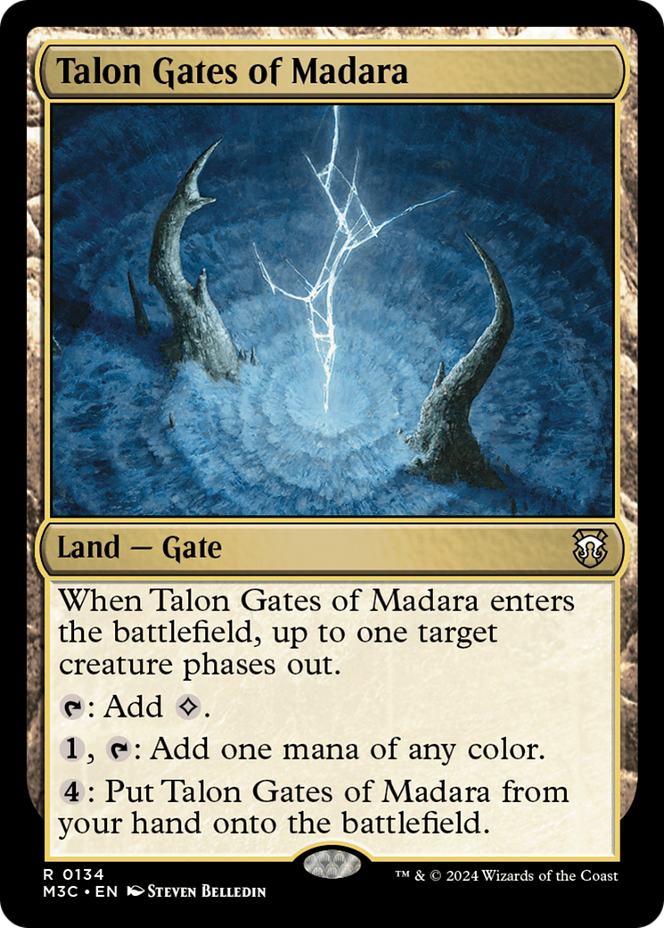 Talon Gates of Madara (Extended Art) (Ripple Foil) [Modern Horizons 3 Commander] | Chromatic Games