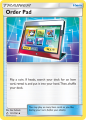 Order Pad (131/156) [Sun & Moon: Ultra Prism] | Chromatic Games