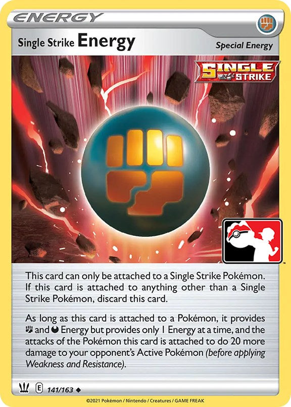 Single Strike Energy (141/163) [Prize Pack Series Two] | Chromatic Games