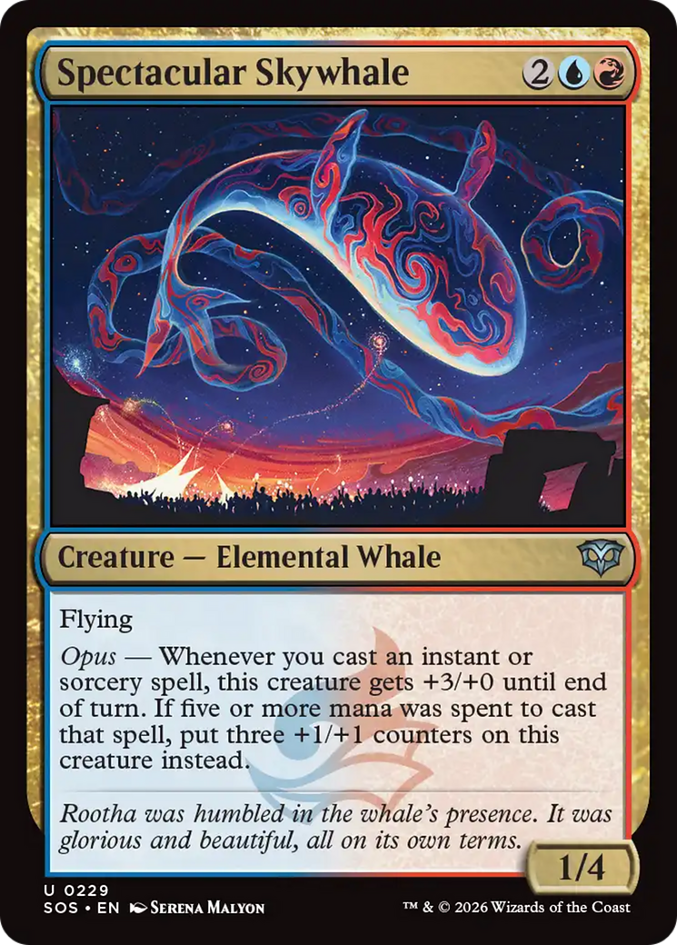 Spectacular Skywhale [Secrets of Strixhaven] | Chromatic Games