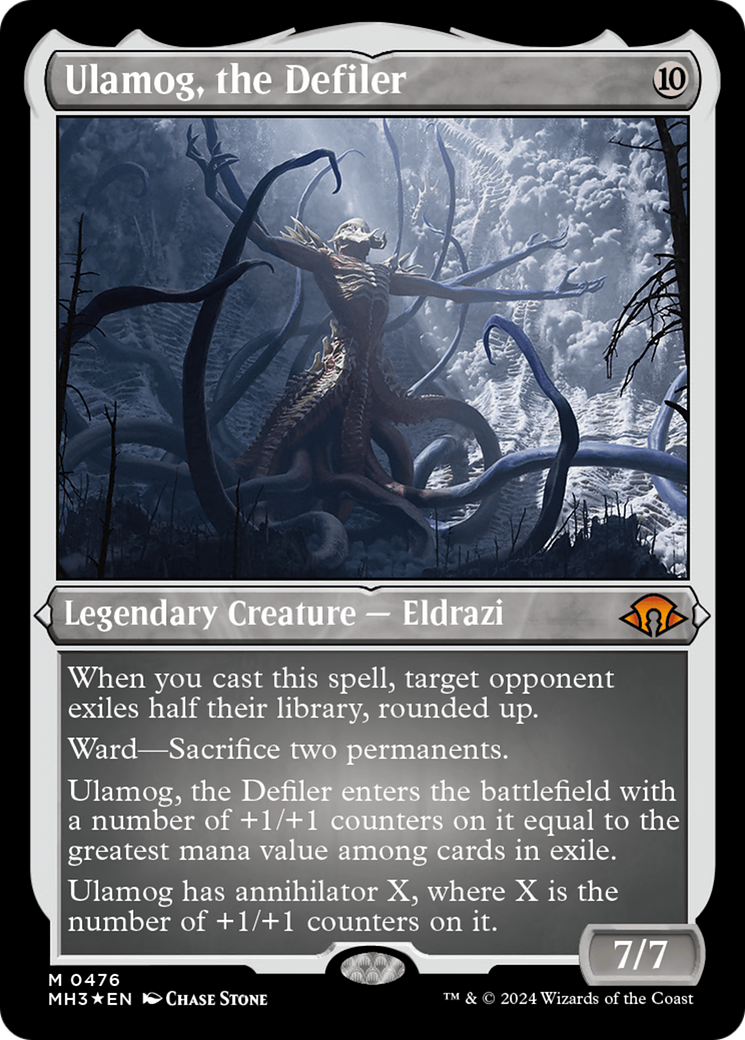 Ulamog, the Defiler (Foil Etched) [Modern Horizons 3] | Chromatic Games